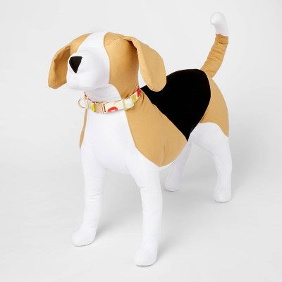 Modern Floral Dog Fashion Adjustable Collar - S - Boots & Barkley
