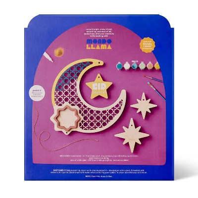 Ramadan Craft Moon Hanging Decor- Mondo Llama
