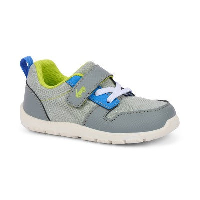 See Kai Run Basics Toddler Tenny Sneakers - Gray 10T