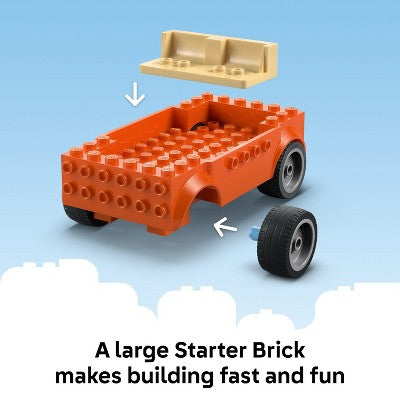 LEGO Bluey: Bluey's Beach & Family Car Trip Building Set 11202