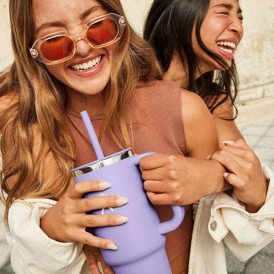 Hydro Flask 40oz All Around Travel Straw Tumbler - Moonshadow