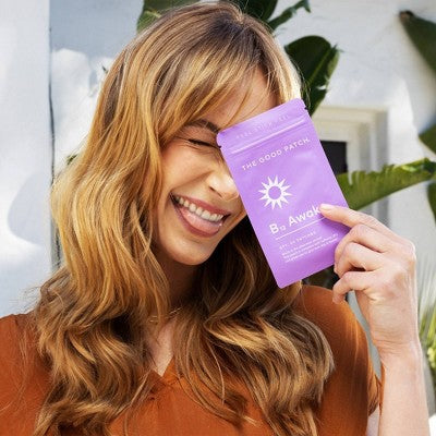 The Good Patch B12 Awake Plant-Based Vegan Wellness Patch - 4ct