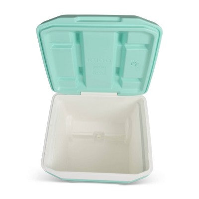 Igloo Latitude 94 Cans/60qt Rolling Cooler - Seafoam