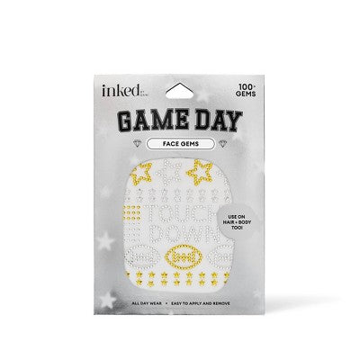 INKED by Dani Game Day Face Gems