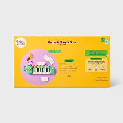 Alligator Electronic Portable Piano - Gigglescape
