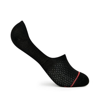 Fruit of the Loom Women's Breathable Mesh Lightweight 6pk Liner Athletic Socks - Black 4-10