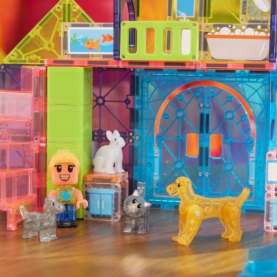 MAGNA-TILES Pet Playhouse Magnetic Building Set
