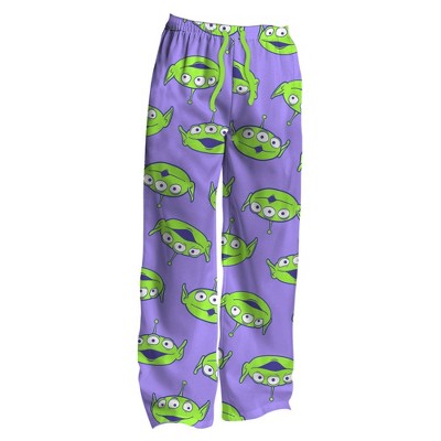 Men's Toy Story Alien Knit Pajama Pants - Purple S