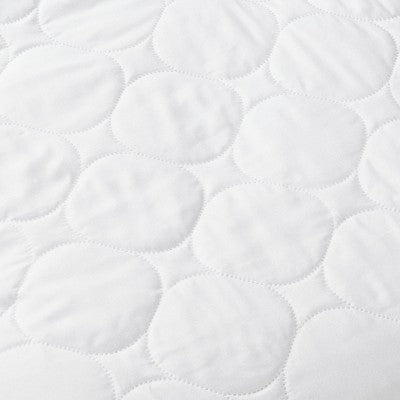 Full Waterproof Quilted Mattress Pad - Room Essentials: Microfiber, Fits 15" Depth, OEKO-TEX Certified