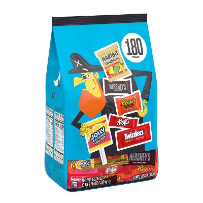 HERSHEY'S Chocolate and Sweets Candy Variety Bag - 55.35oz/180pc BBD:05/26