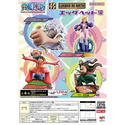 One Piece Megahouse Petitrama LOGBOX Egg Head Special - ONE RANDOM FIGURE
