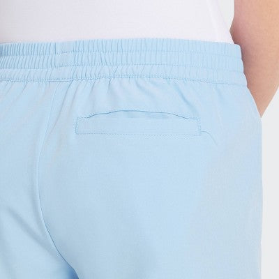 Champion Girls' Track Shorts - Light Blue XL