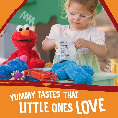 Earth's Best Organic Veggie Cheddar Puffs Baby & Toddler Snacks Sesame Street - 1.55oz
