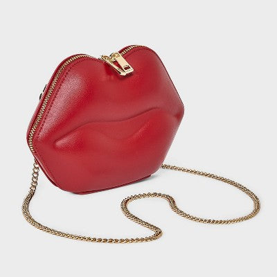 Kiss Lip Clutch - A New Day Red