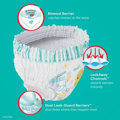 Pampers Cruisers 360 Trial Pack Disposable Diapers - Size 6 - 3ct