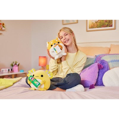 Snackles 8" Corgi and Subway Plush: Stuffed Animal Polyester Dog Toy