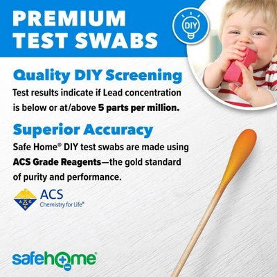 Safe Home 10pk DIY Surface Lead Combo Test Kit
