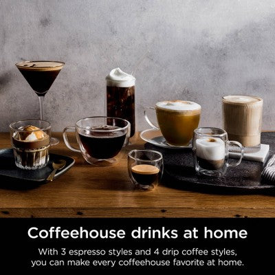 Ninja Luxe Cafe Premier Series 3-in-1 Espresso, Coffee and Cold Brew Machine Blue (LOCAL PICKUP ONLY)