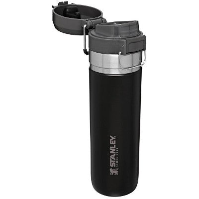 Stanley 24fl oz Stainless Steel Quick Flip Go Bottle - Black