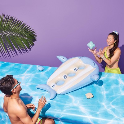 Whale Beanbag Toss Float - Sun Squad: Novelty Pool Toy for Kids