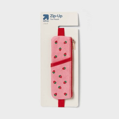 Strawberry Journal Pouch Pink - up&up