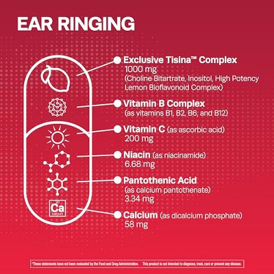 Lipo-Flavonoid Plus Day and Night Combo Kit Caplets for Tinnitus and Inner Ear Health Support, Daytime and Nighttime Formula, 90 Count