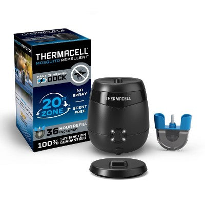 ThermaCELL Rechargeable Mosquito Area Insect Repeller with Dock