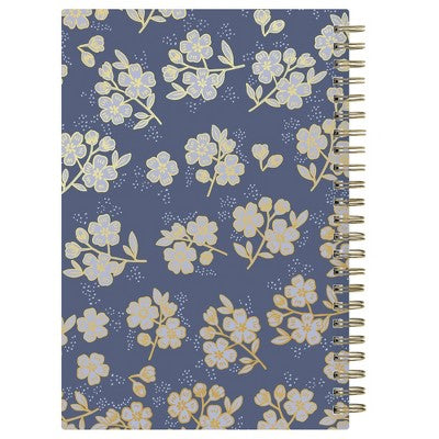 Marie Kondo for Blue Sky 2025 Weekly/Monthly Planner 8.27"x5.71" Wirebound Hana Navy