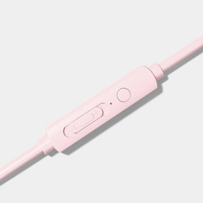 Wired On-Ear Headphones Cosmetic Pink - heyday