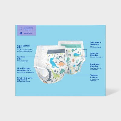 Boys' Disposable Training Pants - 4T-5T - 70ct - up&up