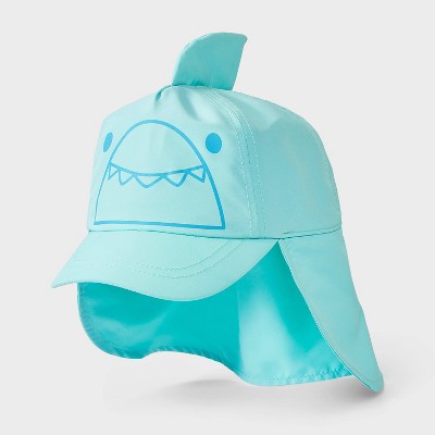 Toddler Boys' Shark Swim Hat - Cat & Jack Blue 12-24M