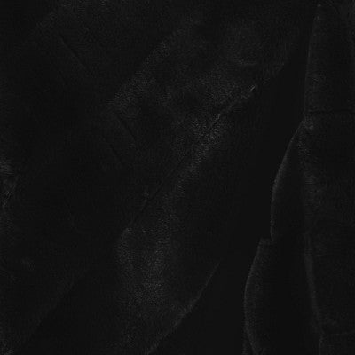 Channel Faux Fur Throw Black - Threshold