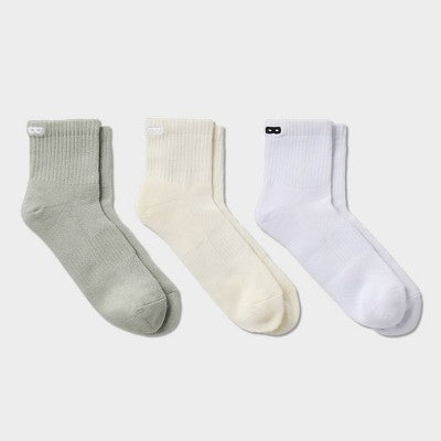 Pair of Thieves Men's Ankle Socks 3pk - Gray 6-12
