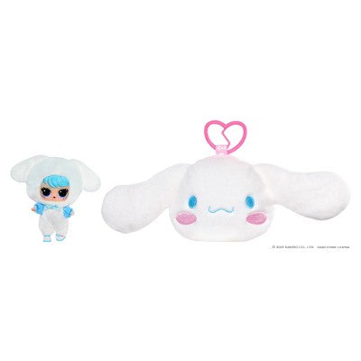 L.O.L. Surprise! Loves Hello Kitty and Friends Reversible Plush Surprise - Blind Plush with Matching Tot and Keychain