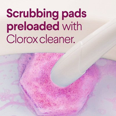 Clorox Scentiva Cherry Blossom & Peach ToiletWand Refill - 10ct: Ammonia-Free, Compatible With Clorox ToiletWand