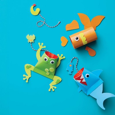 3ct Summer Craft Foam Fish Friends Game Activity Kit - Mondo Llama