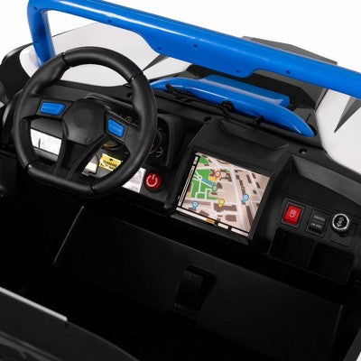 Hyper HPR900 UTV 12 Volt Battery Powered UTV for Kids' - Black/Blue (LOCAL PICKUP ONLY)