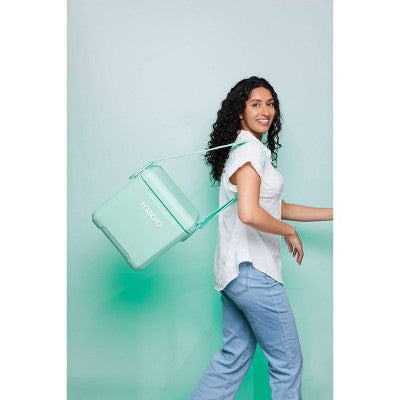 Igloo Tag Along Too 11qt Hard Sided Cooler - Seafoam