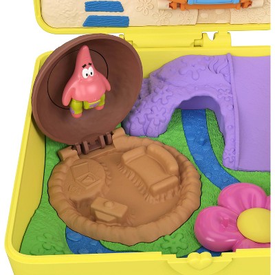 Polly Pocket Micro Dolls and Playset, SpongeBob Partnership Compact