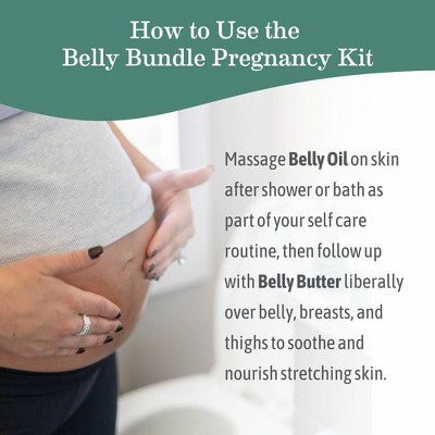 Earth Mama Belly Bundle Pregnancy Skincare Kit - 2ct