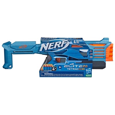 NERF Elite 2.0 Tetrad QS 4 Toy Blaster