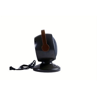 Cascade Portable Heater with Handle Black