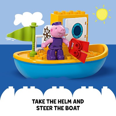 LEGO DUPLO Peppa Pig Boat Trip Bath Toy 10432
