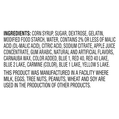 Nerds Candy Gummy Clusters Very Berry - 5oz