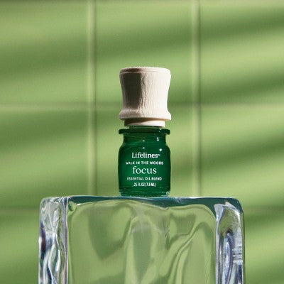 Essential Oil Blend - Walk in the Woods: Focus - Lifelines: Aromatherapy with Cypress Scent, 0.25 Net Wt, for Diffusers