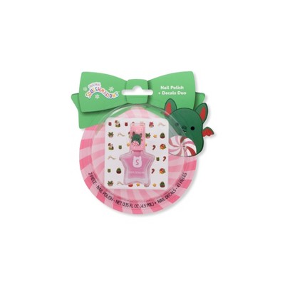 Squishmallow Holiday Ornament - Nail Decal Gift Set - 2pc