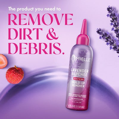 Mielle Organics Scalp Soothing Prewash - Lavender & Lychee - 4 fl oz: For Textured Hair, Liquid Hair Treatment, Soothing