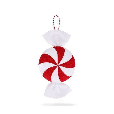 Felt Ornament Peppermint Candy - Bullseye's Playground