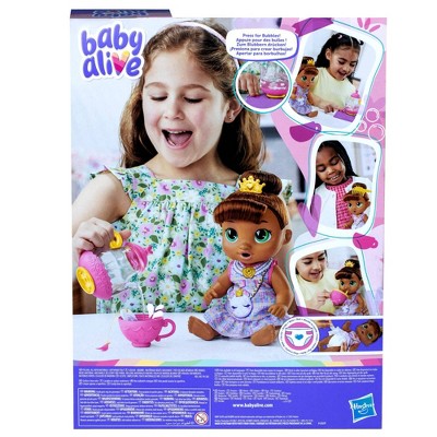 Baby Alive 13.5" Bubbly Tea Party Sophia Sparkle