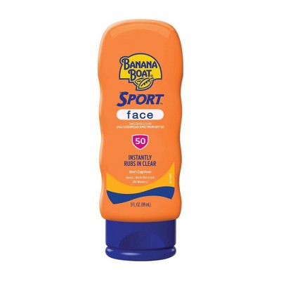 Banana Boat Sport Face Lotion - SPF 50 - 3 fl oz